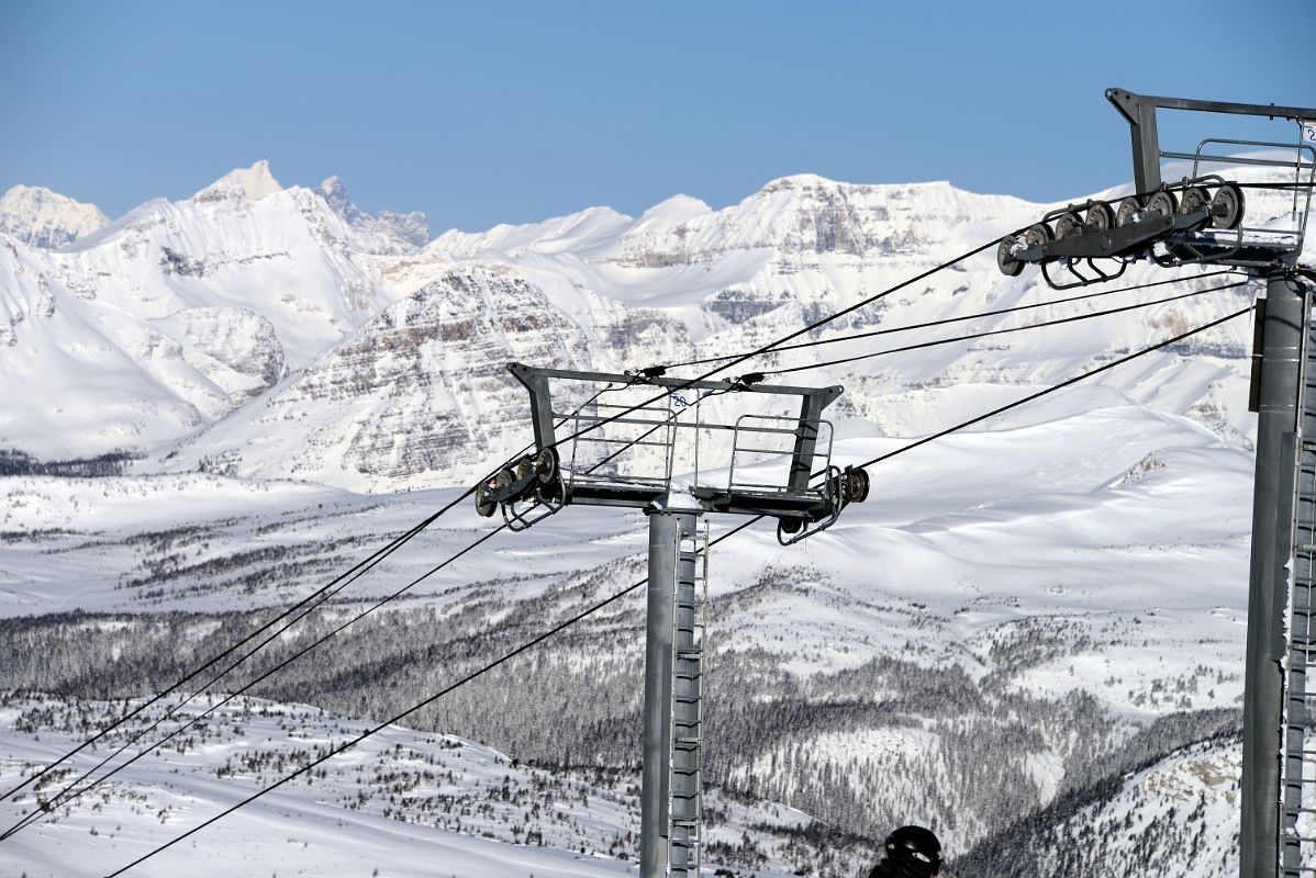 09R Pharaoh Peaks, Mount Ball From Lookout Mountain At Banff Sunshine Ski Area